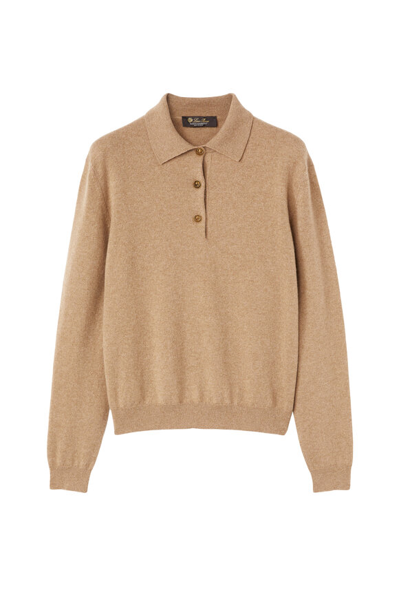 Loro Piana - Classic Camel Cashmere Polo 