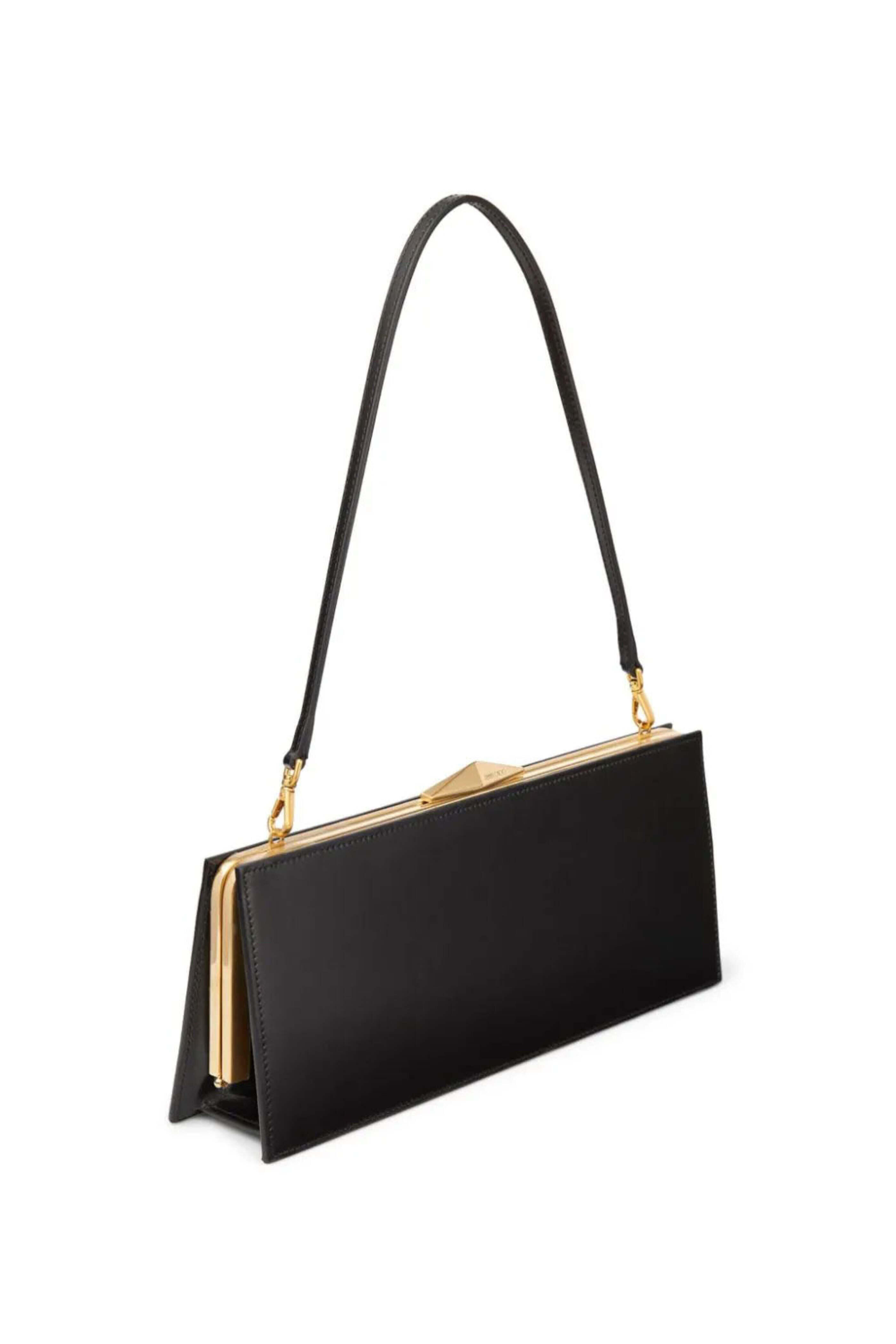 Jimmy Choo - Diamond Cocktail Clutch in Black