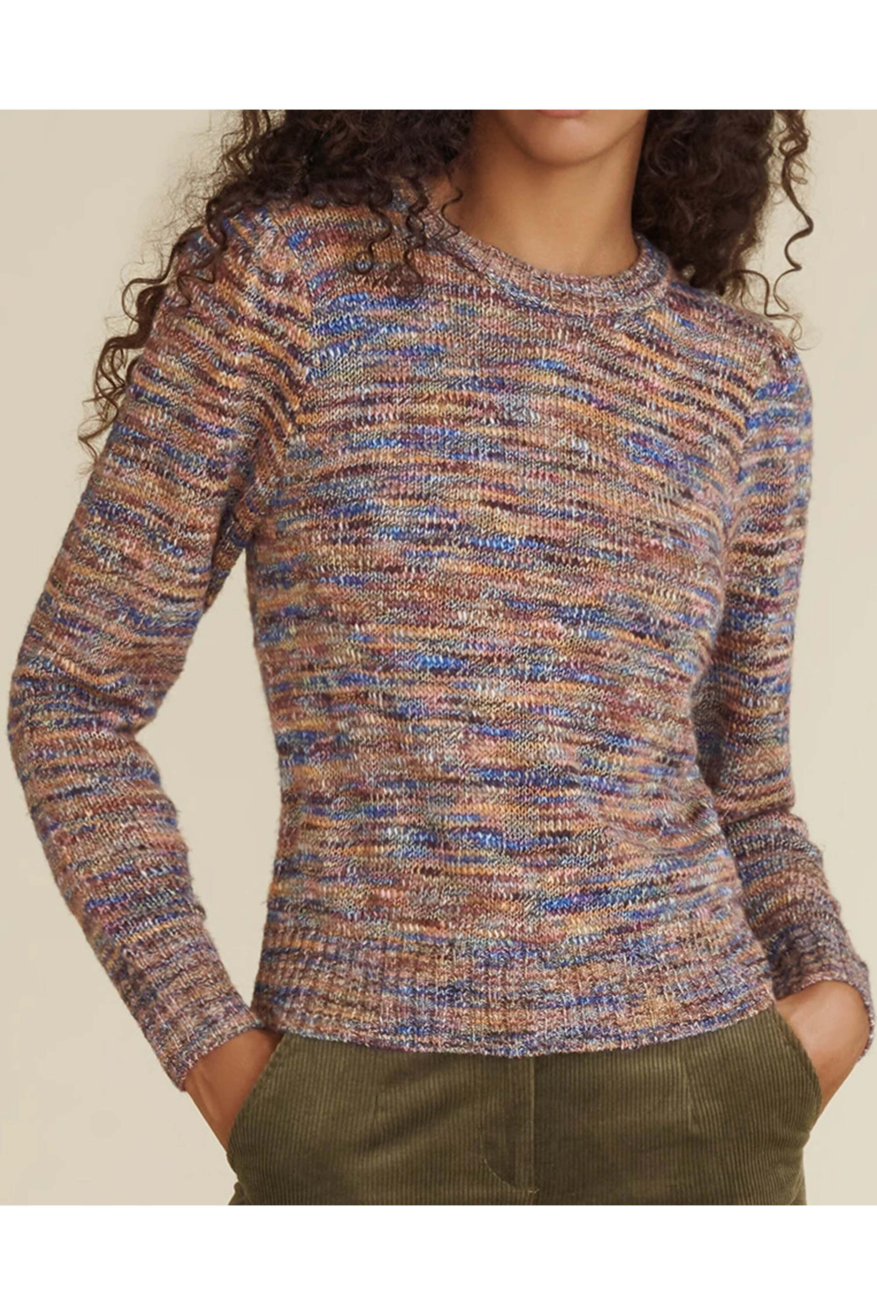 Veronica Beard - Rainbow Knit Raissa Pullover