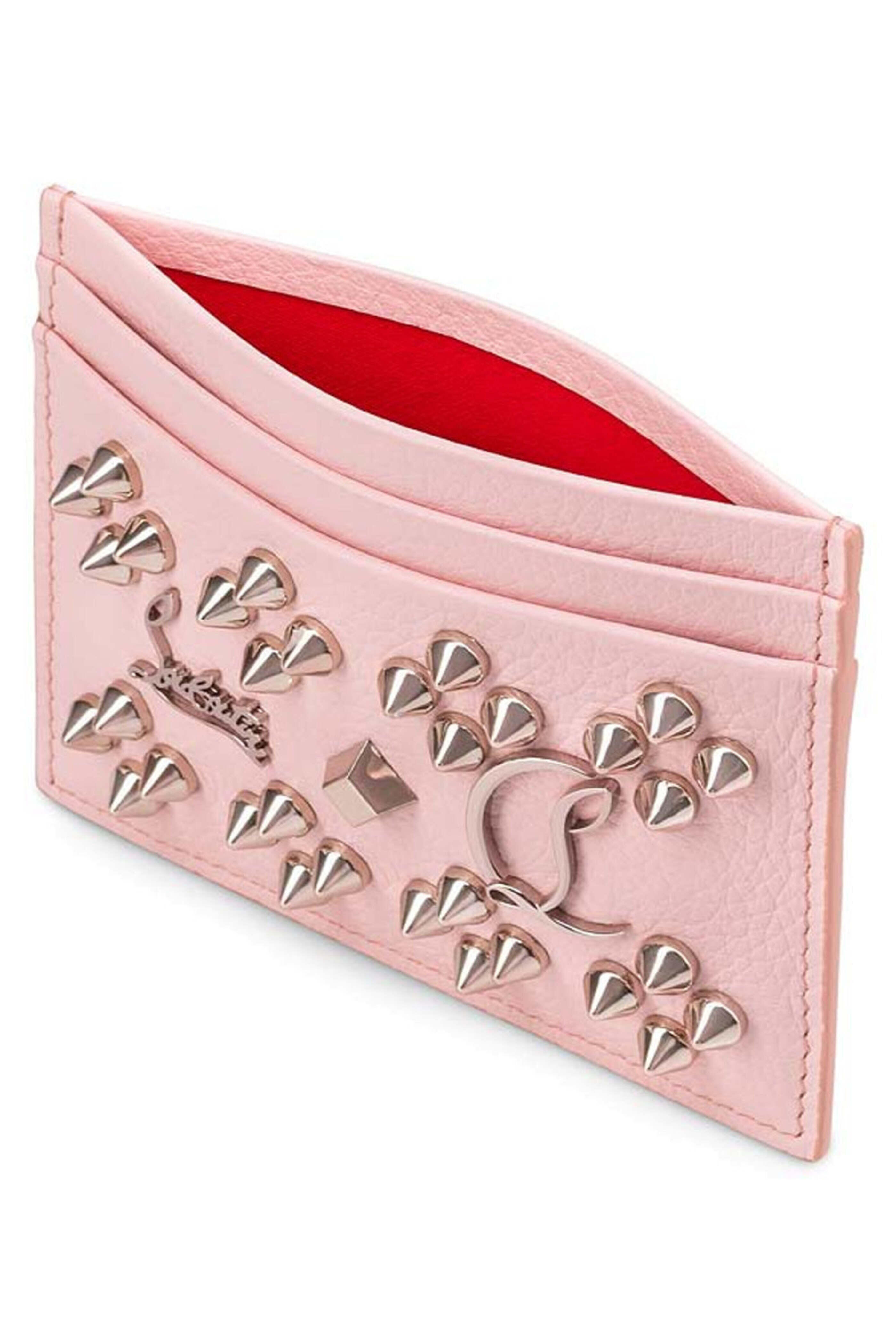 Christian Louboutin - Kios Card Holder in Pink | Mitchell Stores