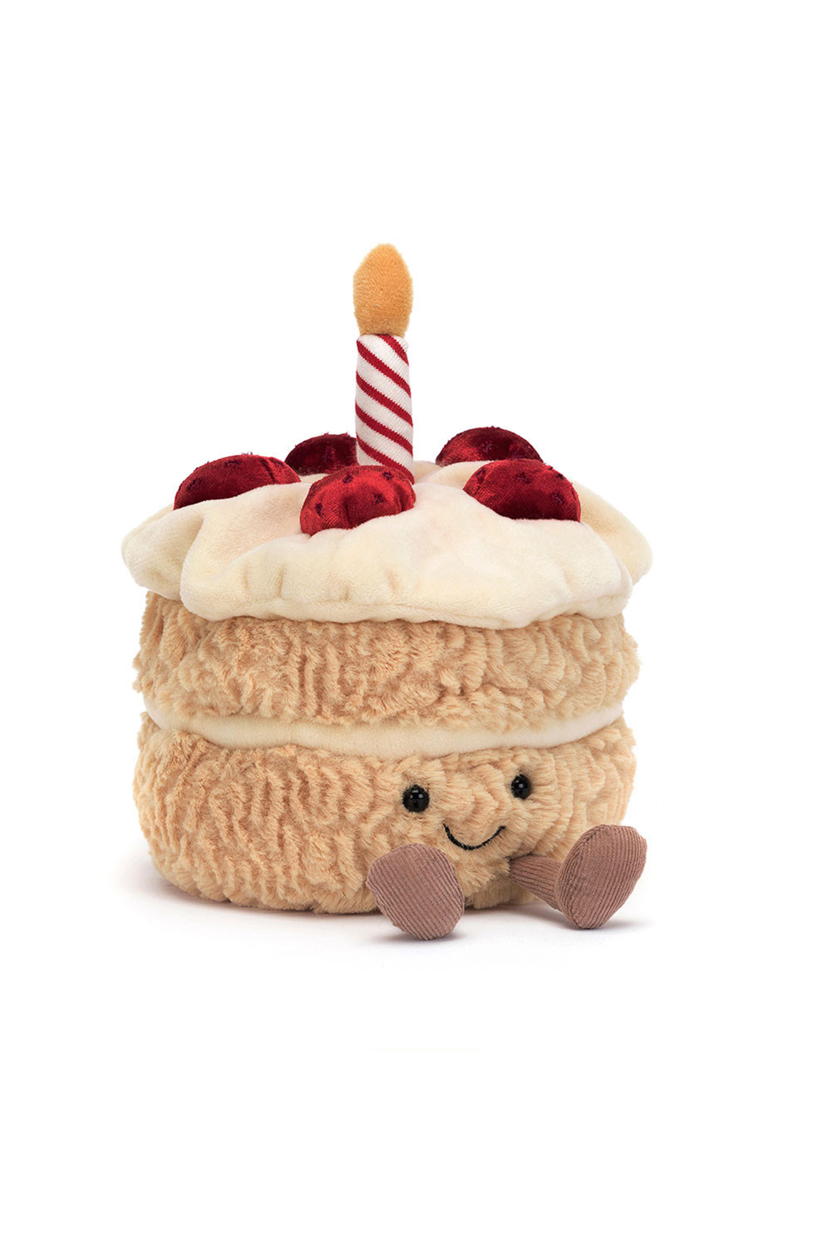 ぬいぐるみ  Amuseables Birthday Cake Jellycat - Amuseables Birthday Cake | Mitchell Stores