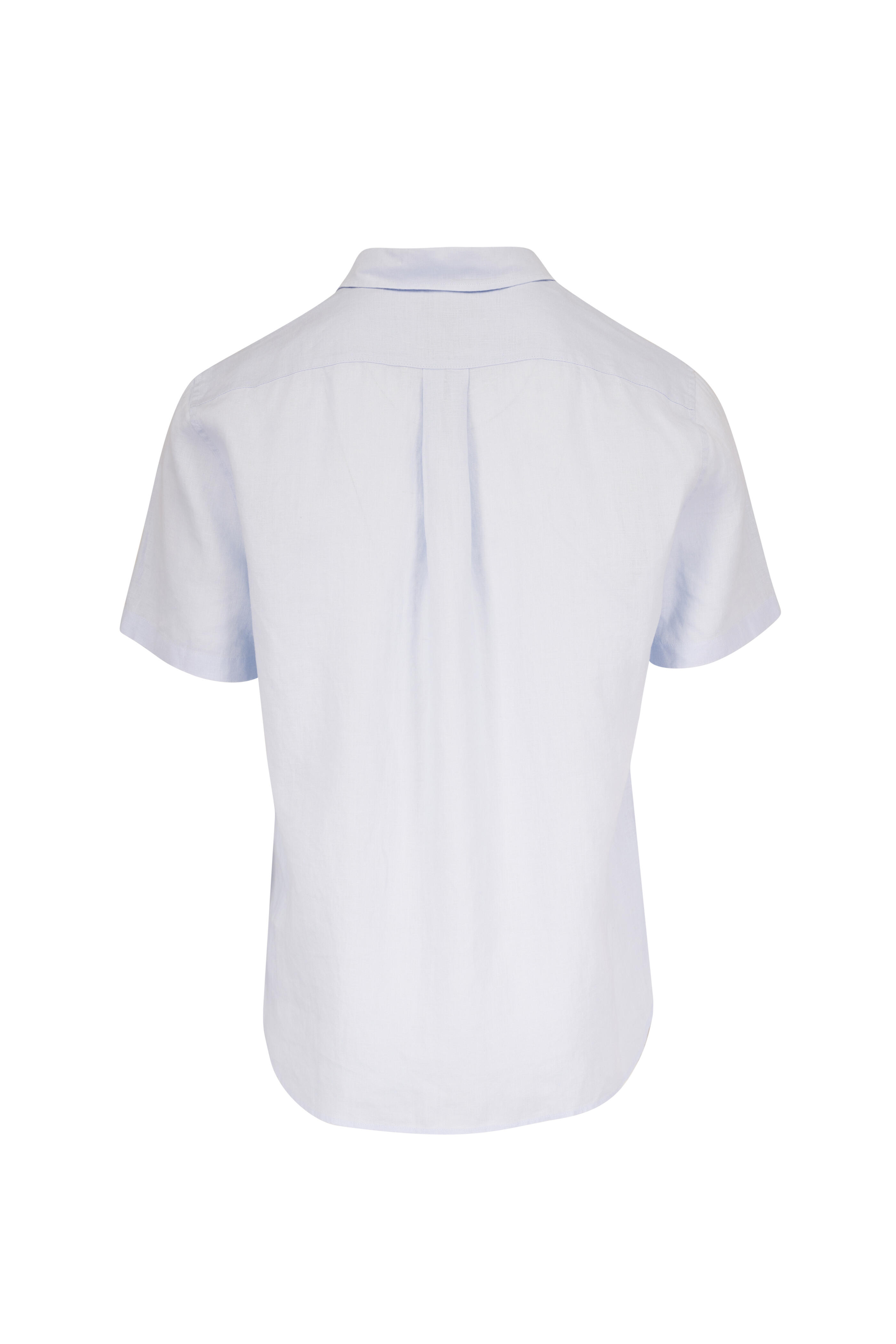 Vince - Glacier Linen Button Up Shirt - view 2