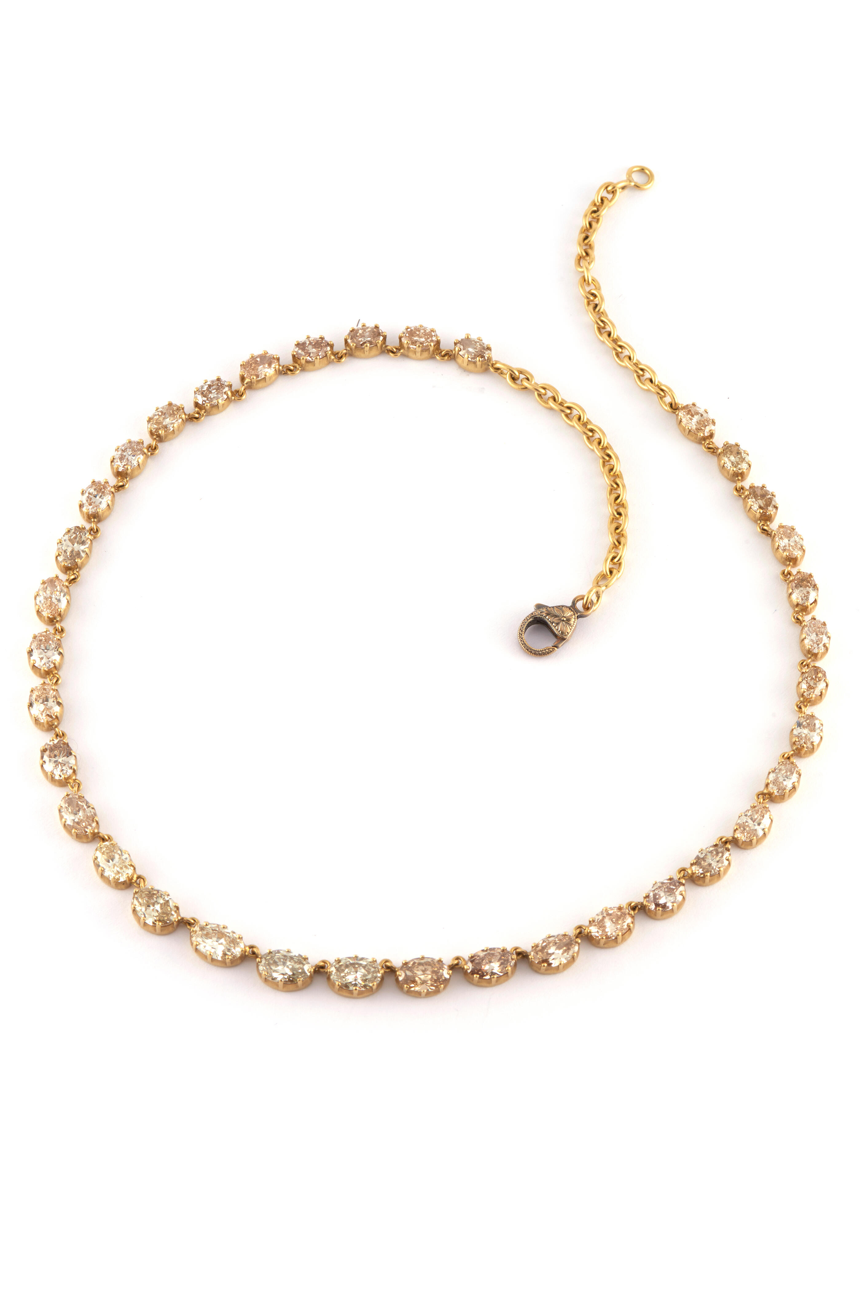 Sylva & Cie - Oval Diamond Necklace | Mitchell Stores