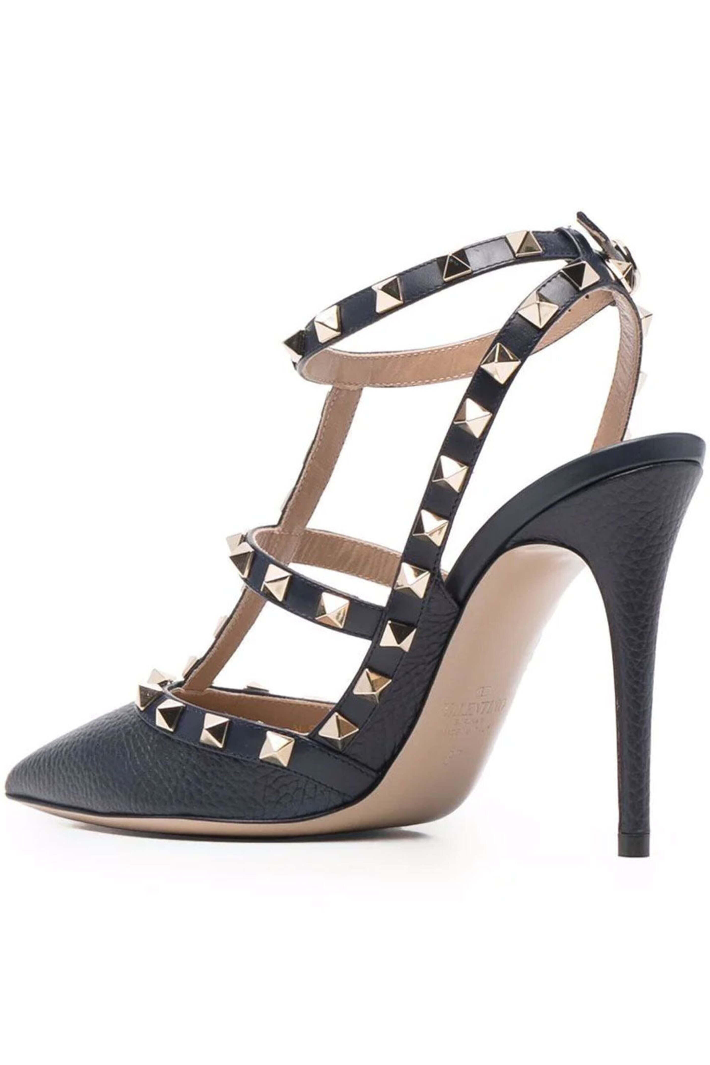 VALENTINO の靴♪ ★ ROCKSTUD PUMPS ★ 70mm Rockstud embellished pumps in multicoloured - Valentino