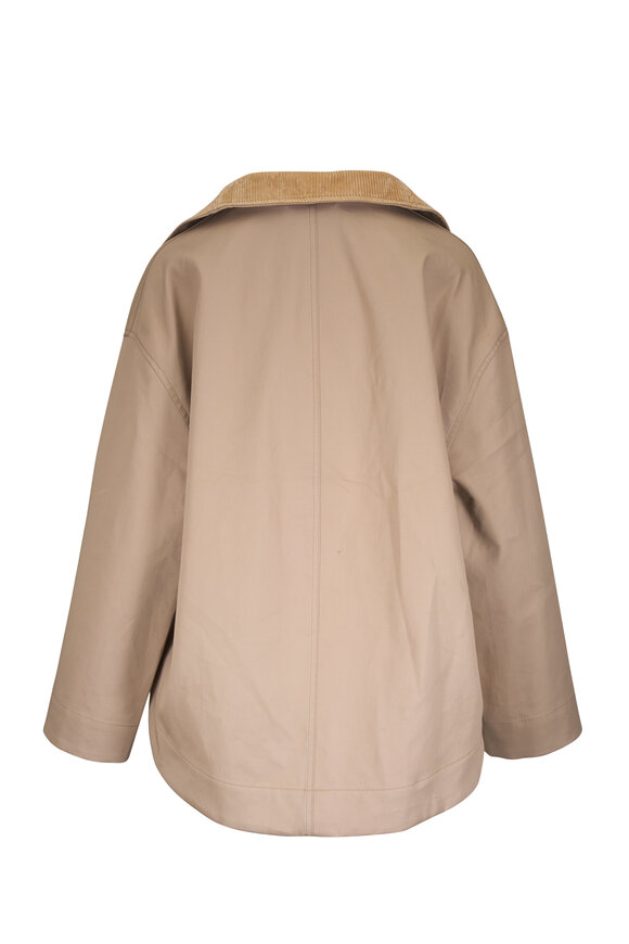 Totême Waxed Cotton Zipped Country Jacket - view 4