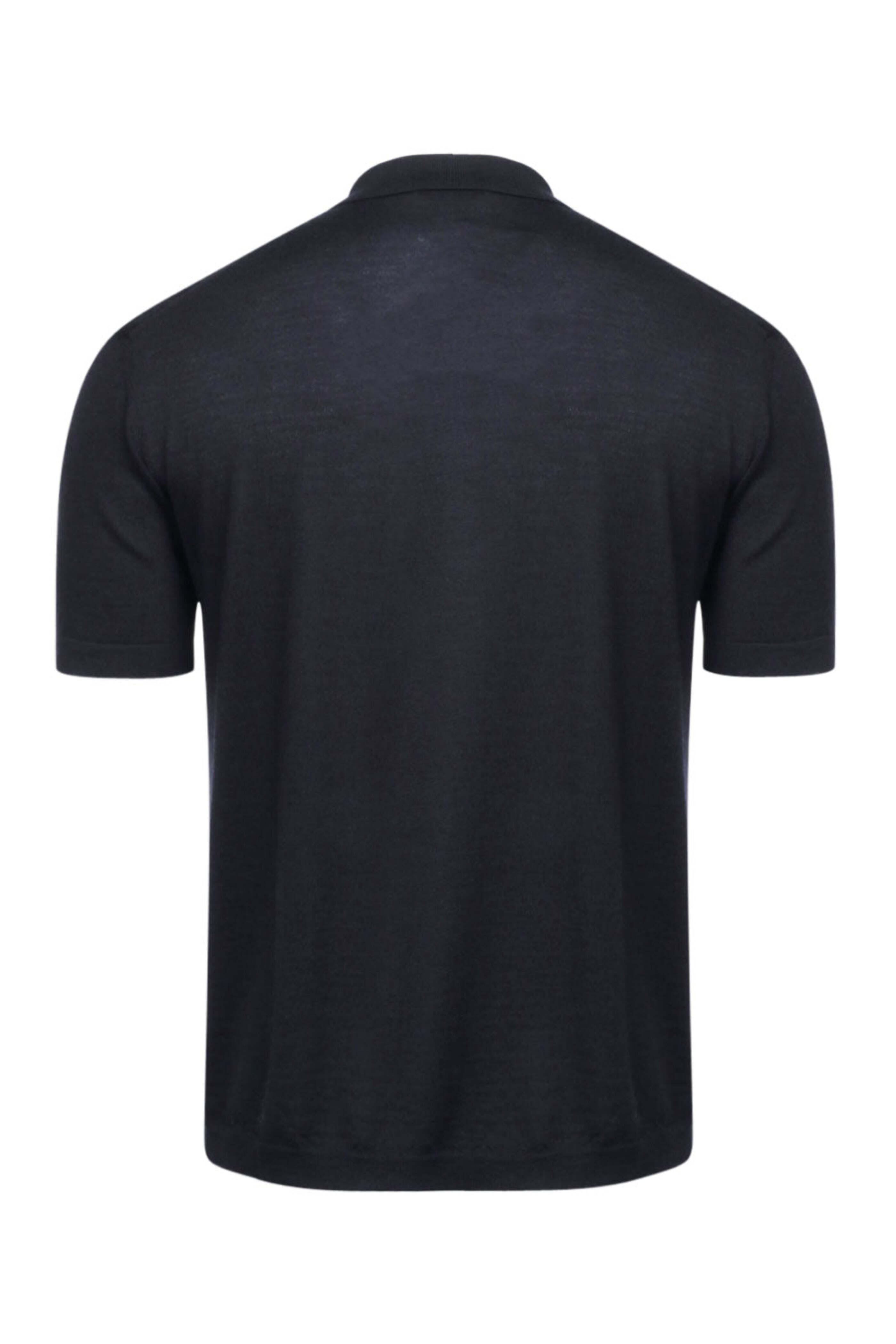 KNT - Black Knit Short Sleeve Sweater