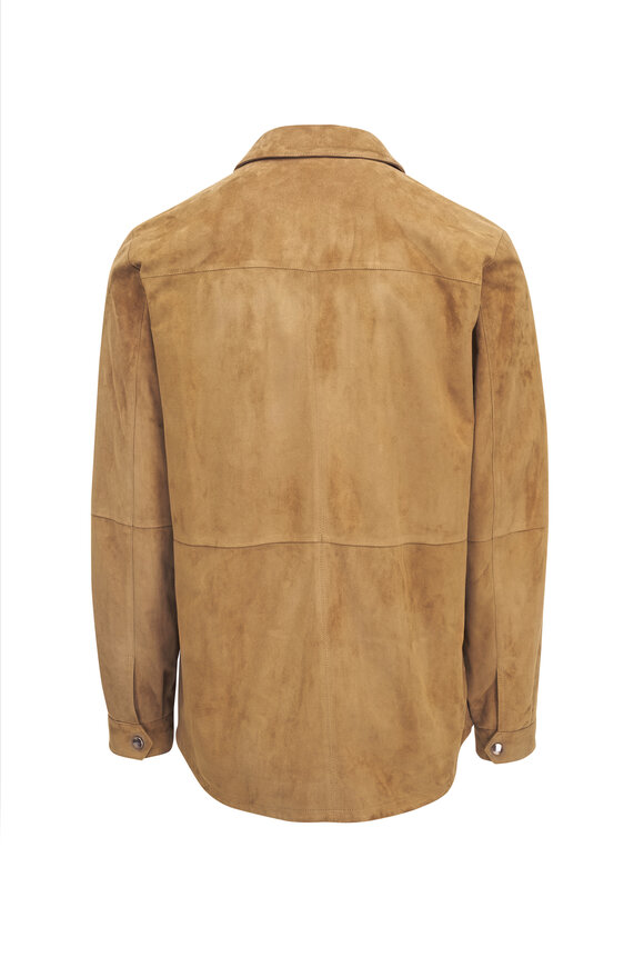 Canali - Tan Suede Jacket