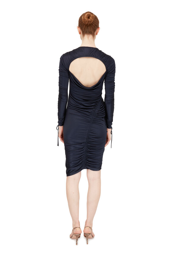 Safiyaa - Poseidon Cut Out Back Ruched Dress