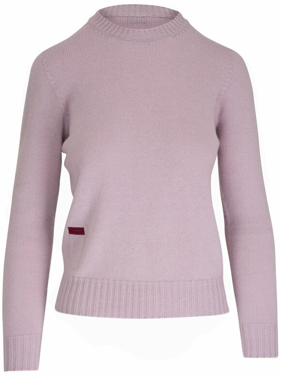 Agnona - Lipstick Lilac Cashmere Sweater