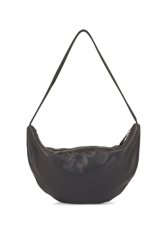 Christian Louboutin - Loubitwist Black Leather Chain Shoulder Bag