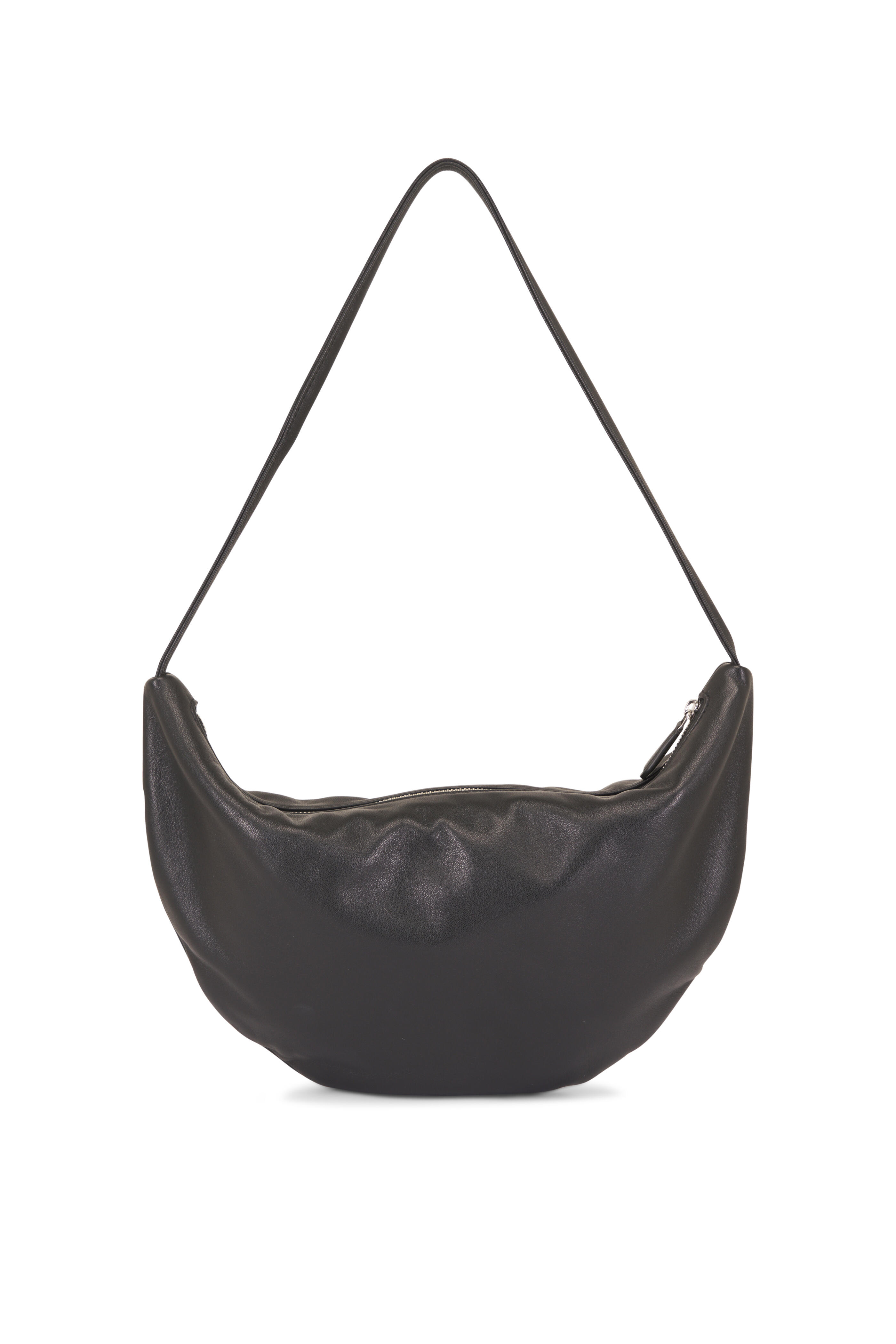The Row - Small Izzy Black Leather Bag - view 2