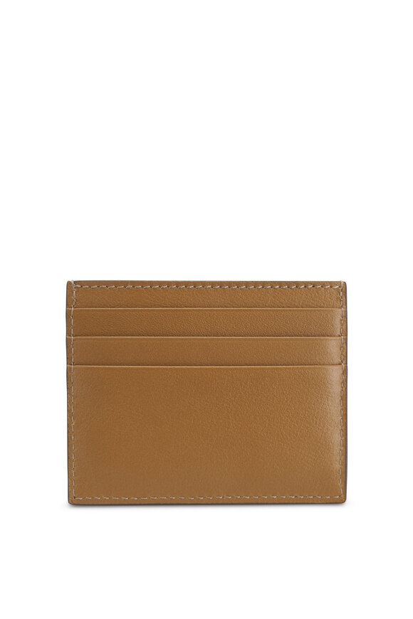 Prada - Caramel Soft Grain Leather Card Case