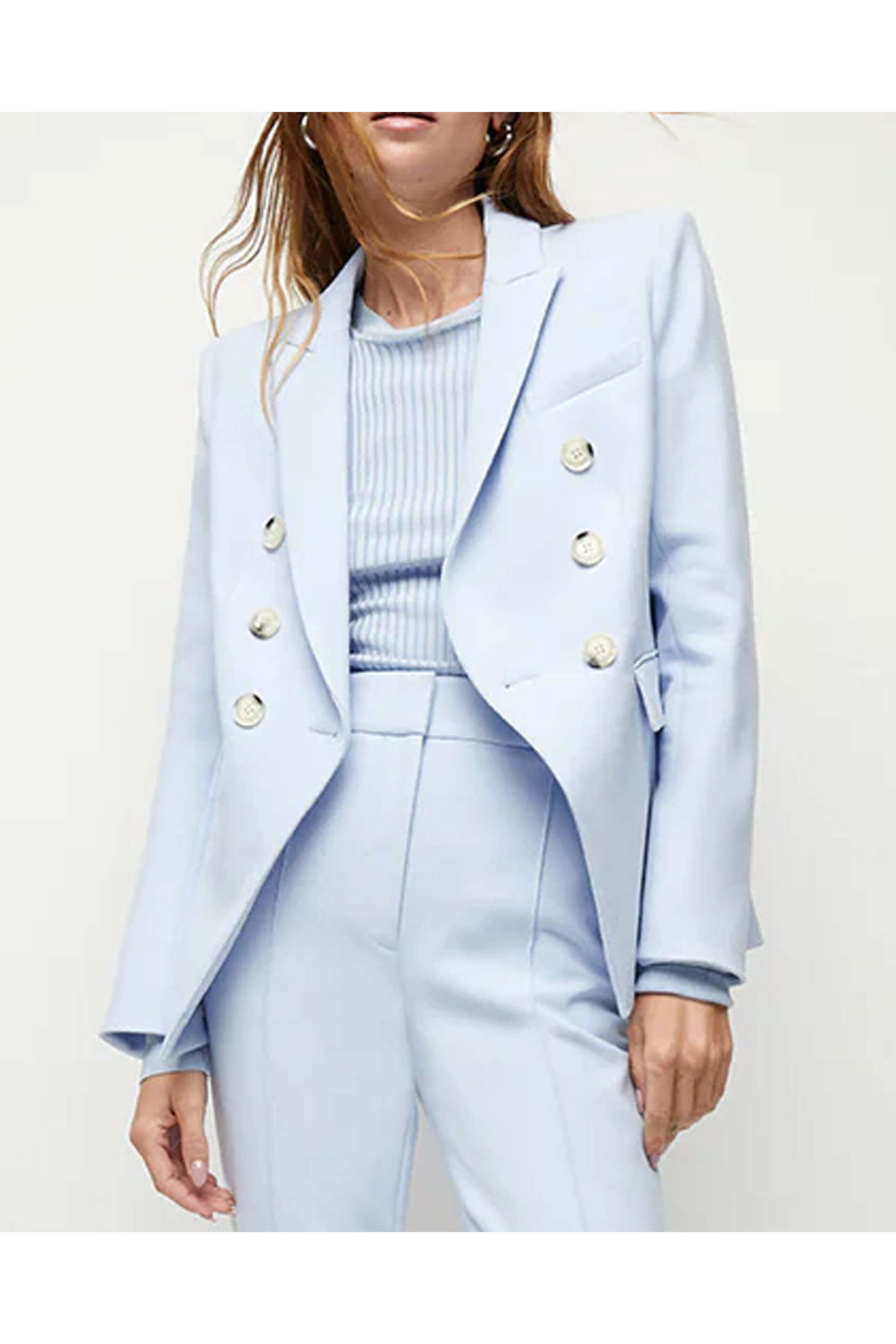 Veronica Beard - Ice Blue Miller Dickey Jacket
