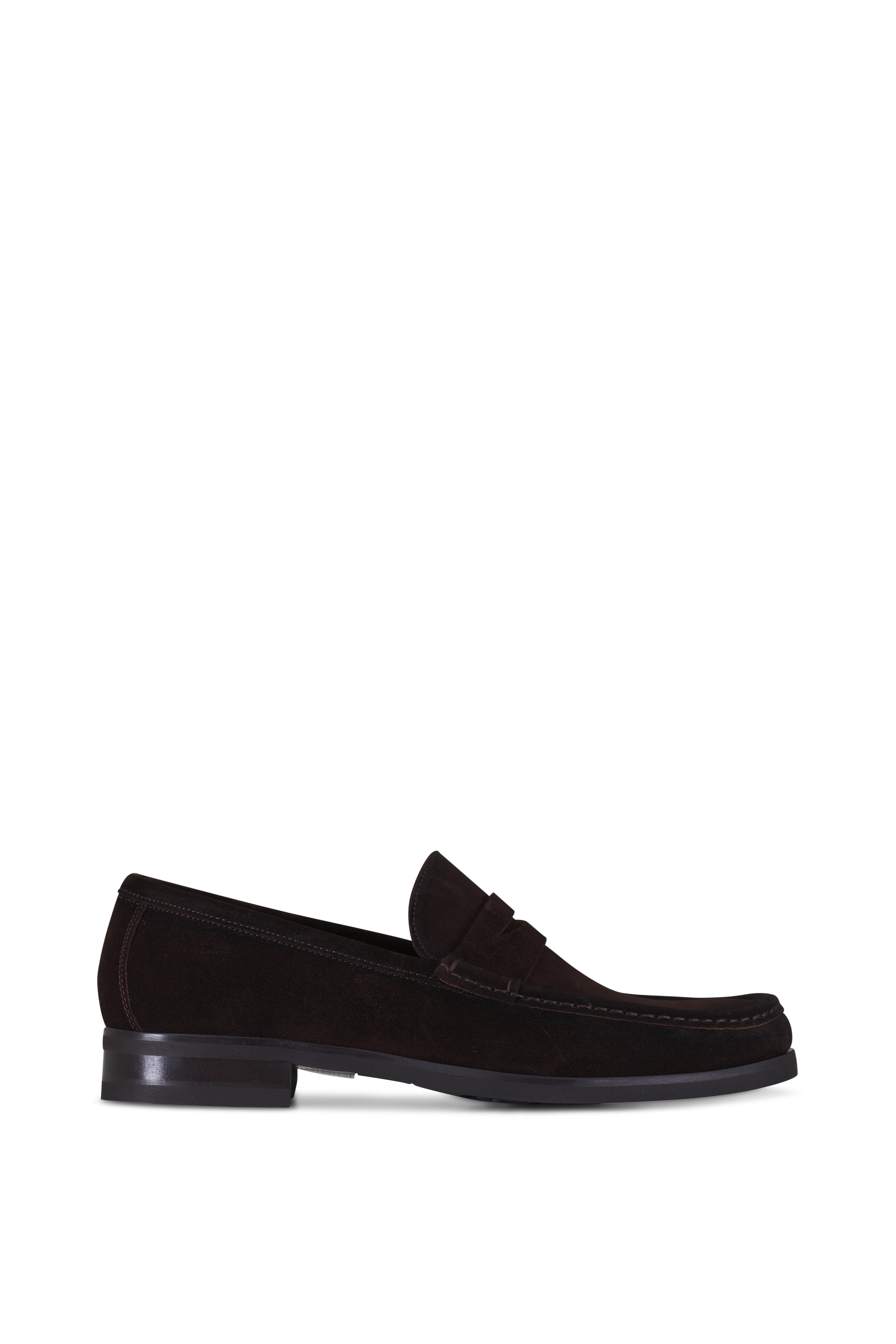 To Boot New York - Smythe Sebano Suede Penny Loafer - view 2