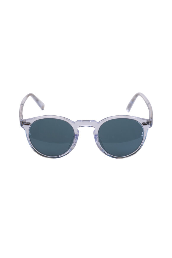 Oliver Peoples Gregory Peck Crystal Sunglasses - view 2