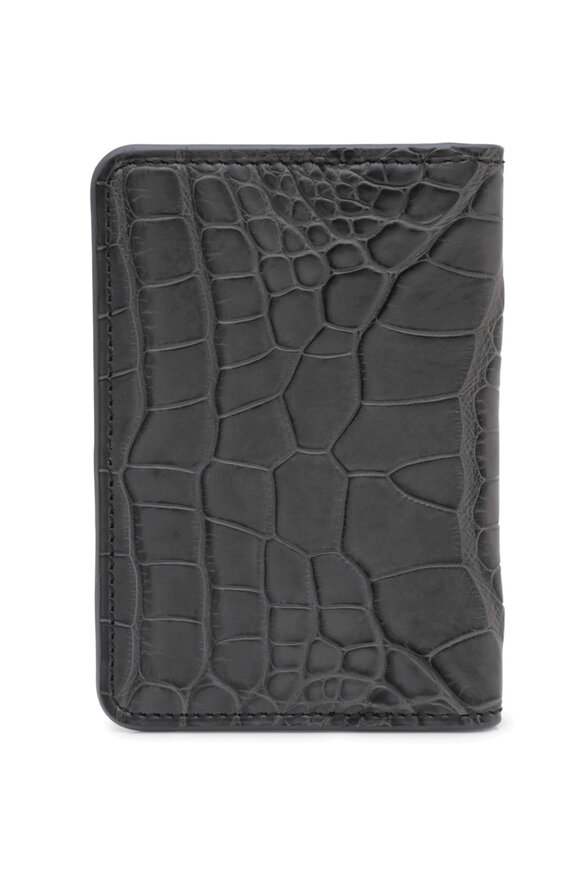 L.E.N. Lifestyle Sport Passport Wallet in Gray - view 2