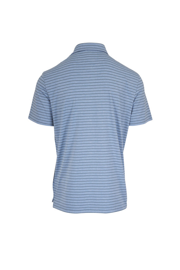 Faherty Brand Movement™ Creek Falls Stripe Short-Sleeve Polo - view 2