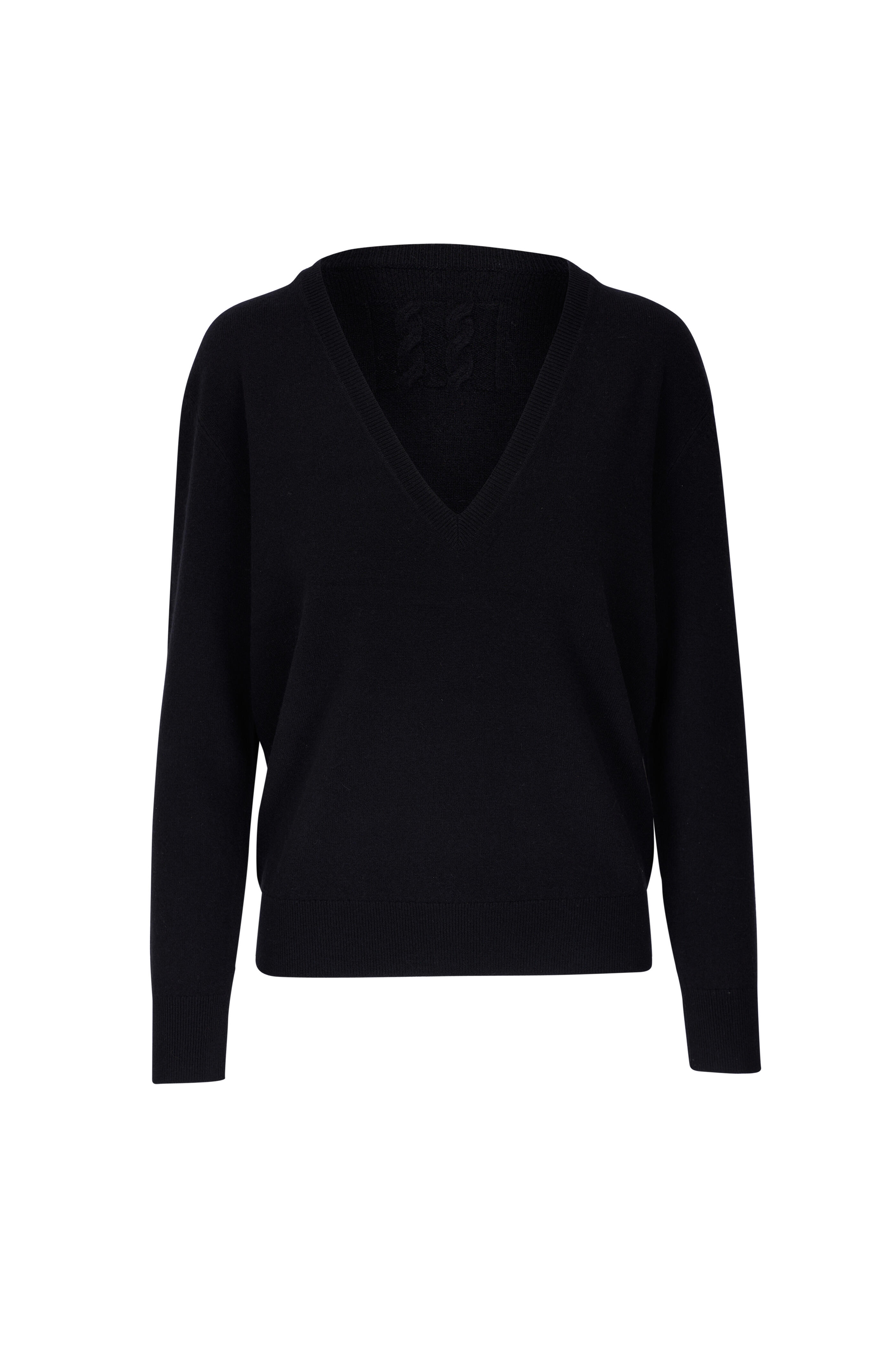 Nili Lotan - Shara Dark Navy Cashmere Sweater