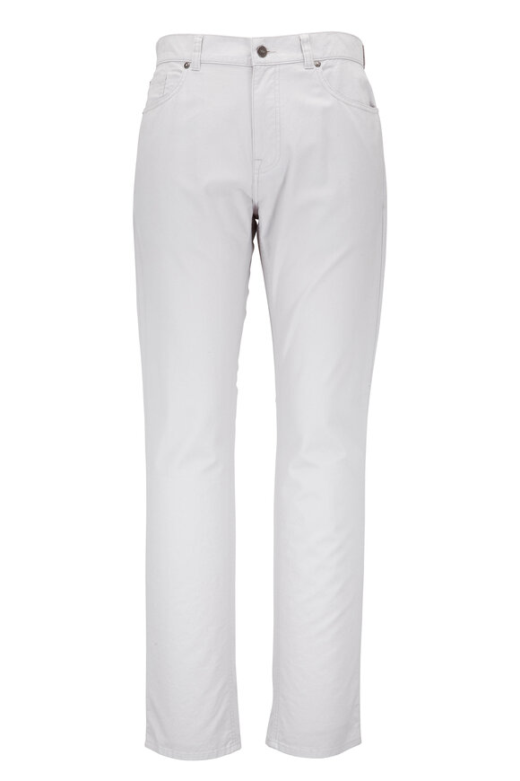 Peter Millar - Light Gray Five Pocket Pant