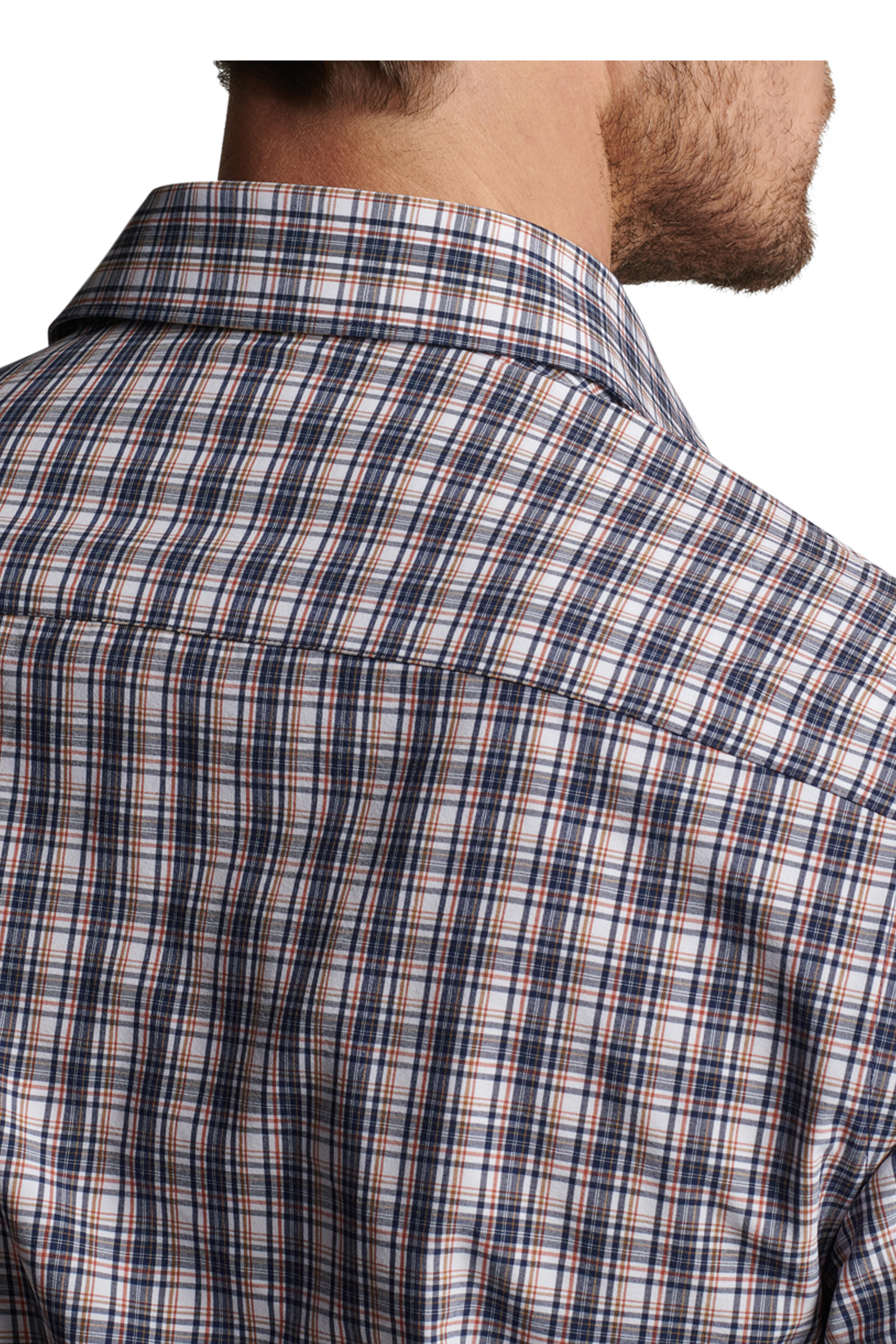 Peter Millar - Louis Brown & Blue Check Sport Shirt