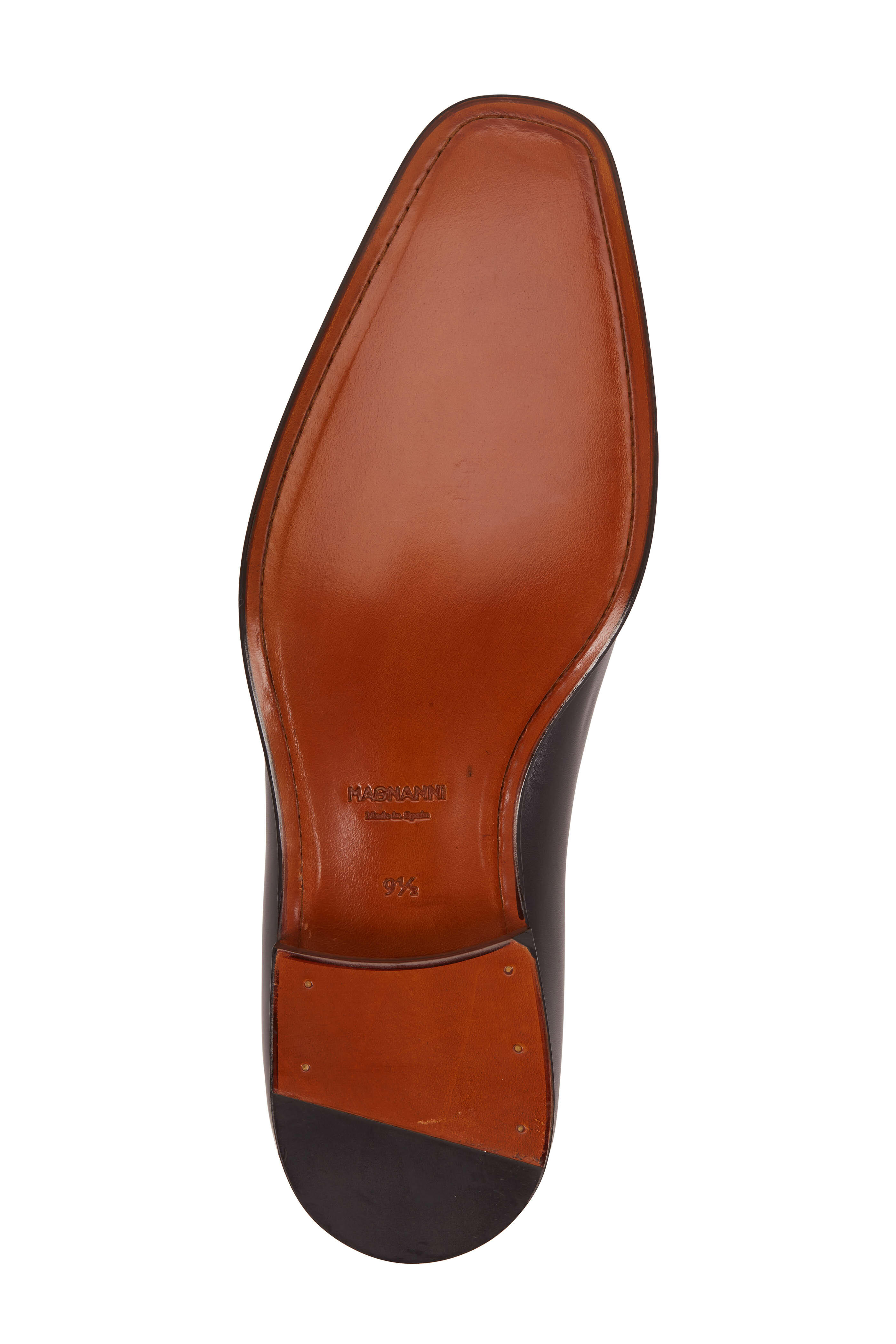 Magnanni - Leyton Black Leather Wingtip Oxford