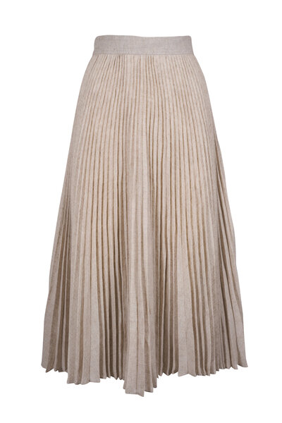 スカート KITON SILK MIDI SKIRT Long Skirt in Silk Satin | Kiton