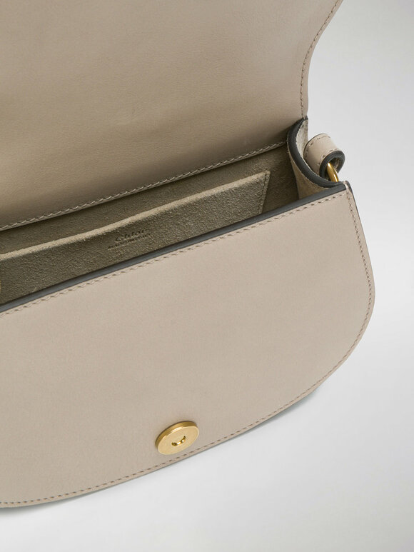Chloé Motty Gray Nile Bracelet Leather Crossbody Bag, Best Price and  Reviews