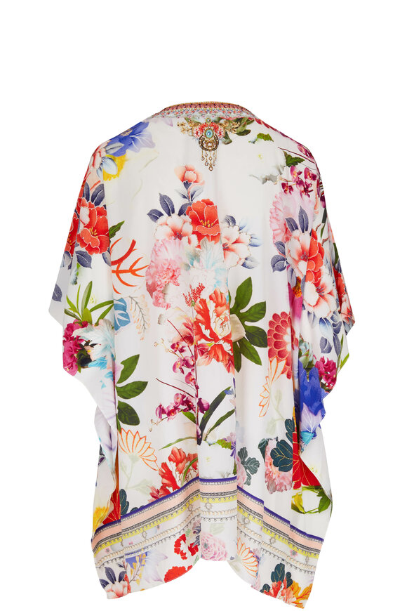 Camilla - Memories Of A Garden Lace Up Kaftan