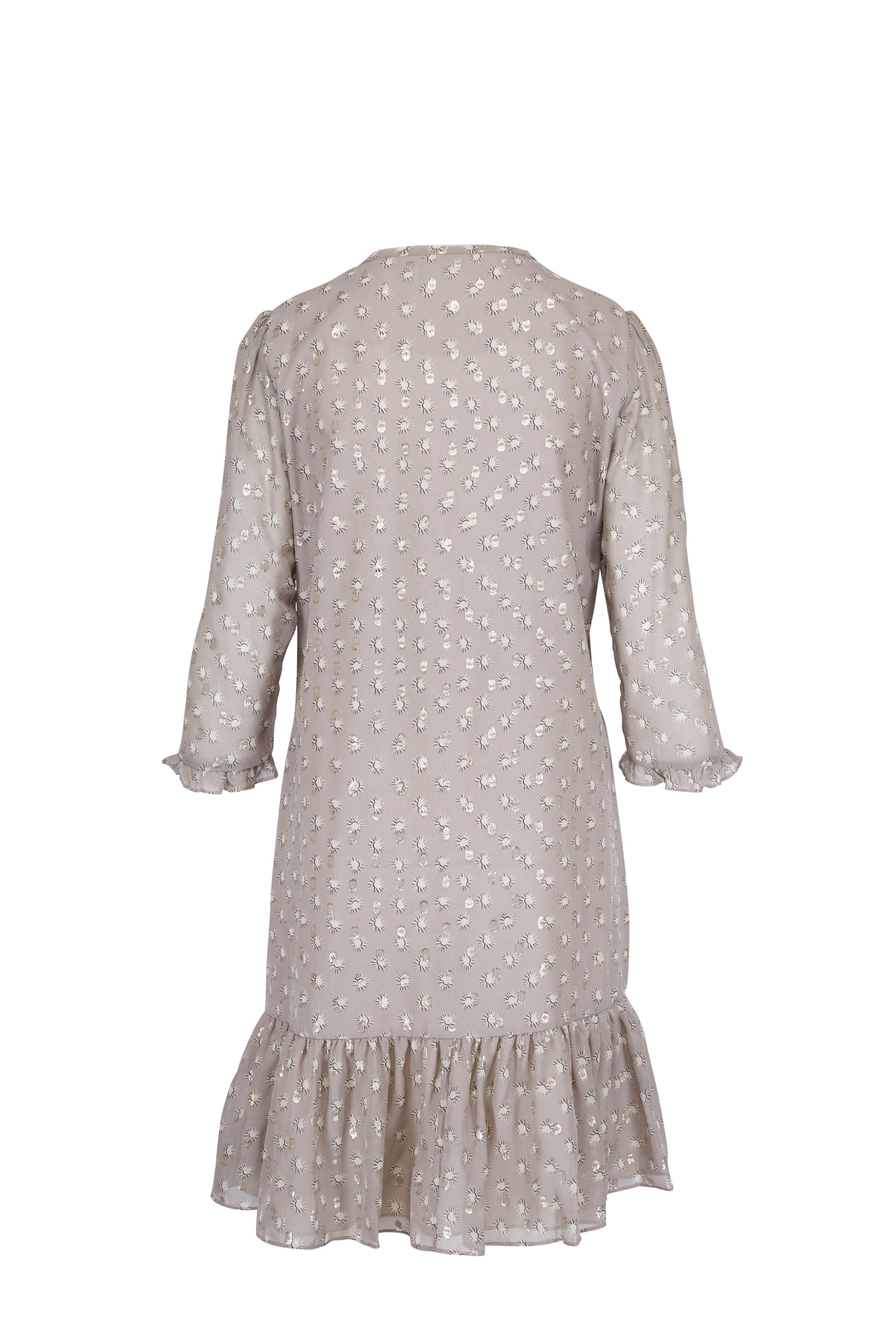 Dorothee Schumacher - Heavenly Light Gray Silk Dress