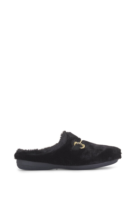 Ron White Thumper Onyx Shearling Slipper - view 2