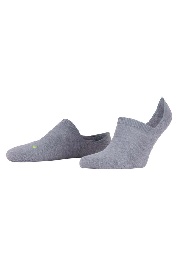 Falke Gray Cool Kick Invisible Sock - view 1
