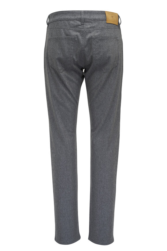 PT Torino - Jazz Gray Wool & Cashmere Five Pocket Pant