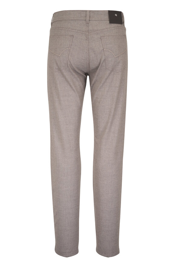 Marco Pescarolo Beige Stretch Cashmere Five Pocket Pant - view 2