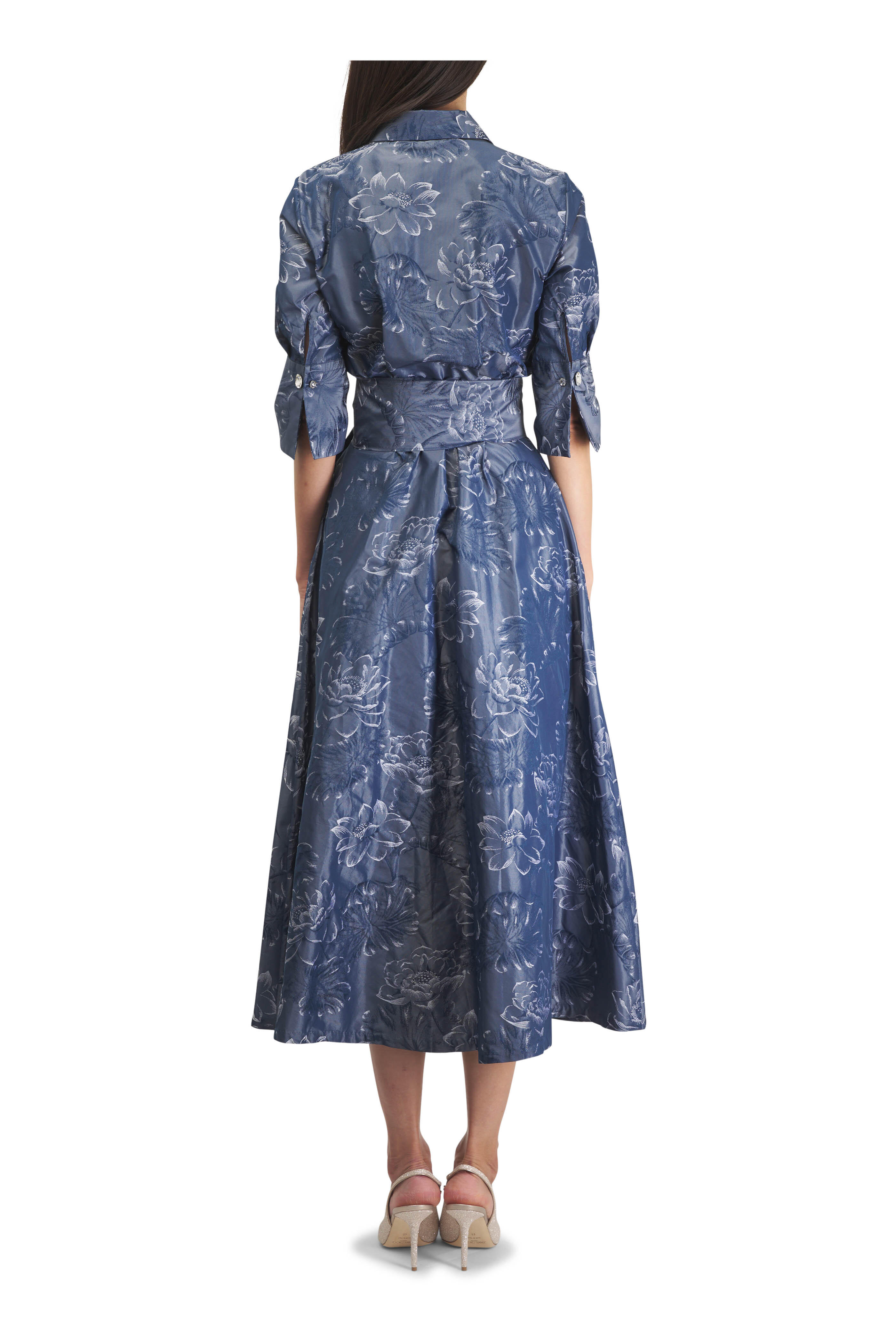 Jimmy Choo - Love Light Soft Gold Glitter Slingback, 85mm