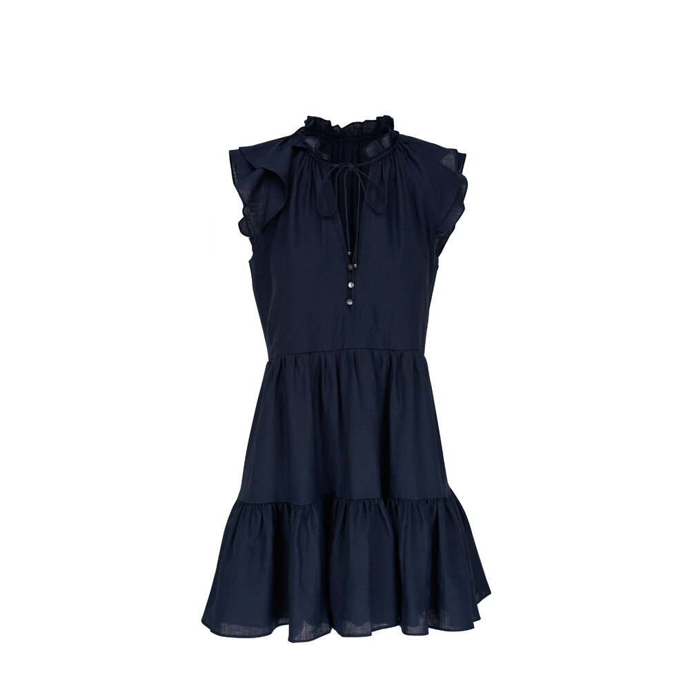 ワンピース june-littlecloset Lily / mat navy Petal / classic navy | june -little closet-