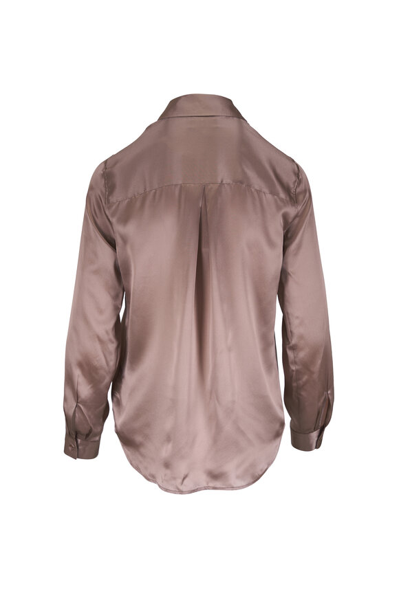 L'Agence Tyler Brown Silk Blouse - view 2