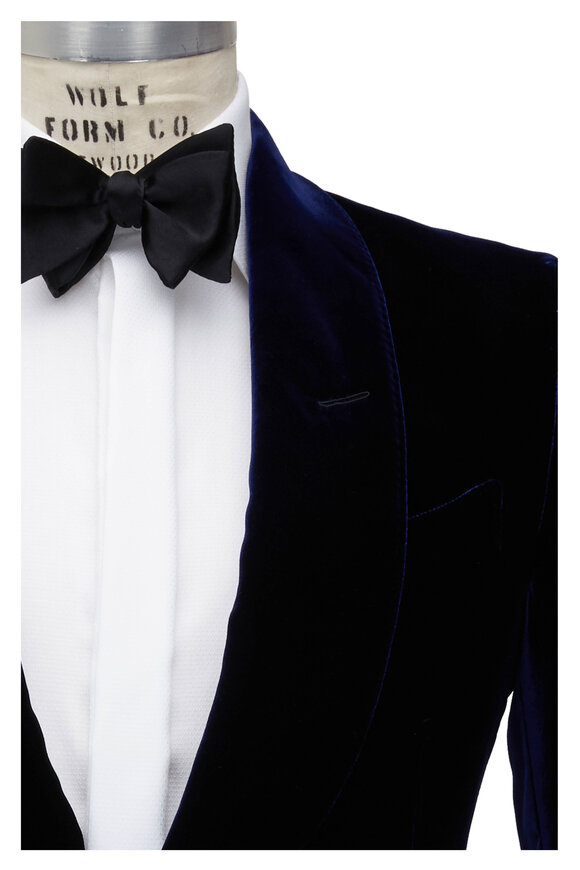 Tom Ford - Deep Purple Velvet Dinner Jacket