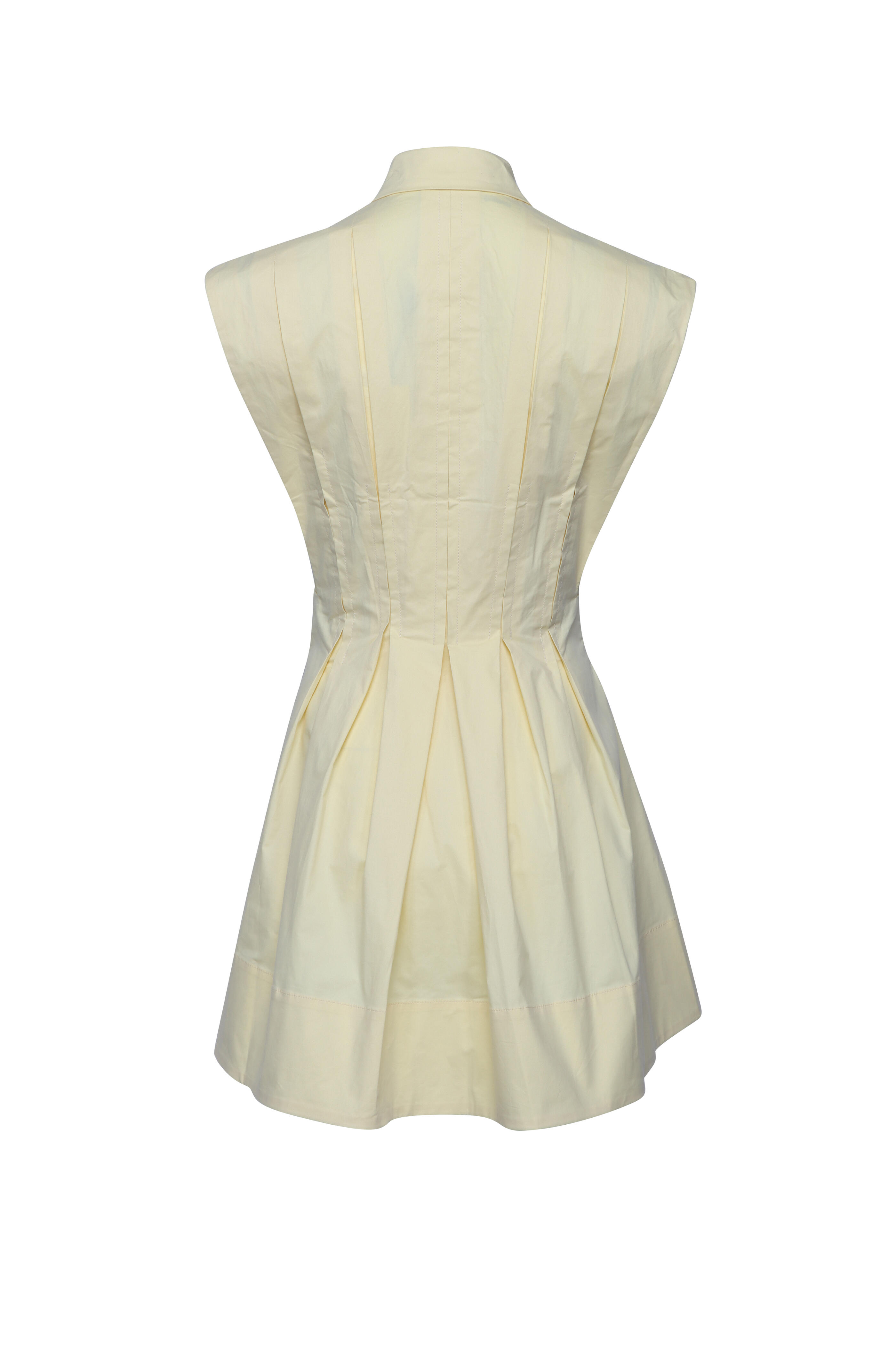 Acler - Kimpton Light Lemon Mini Dress