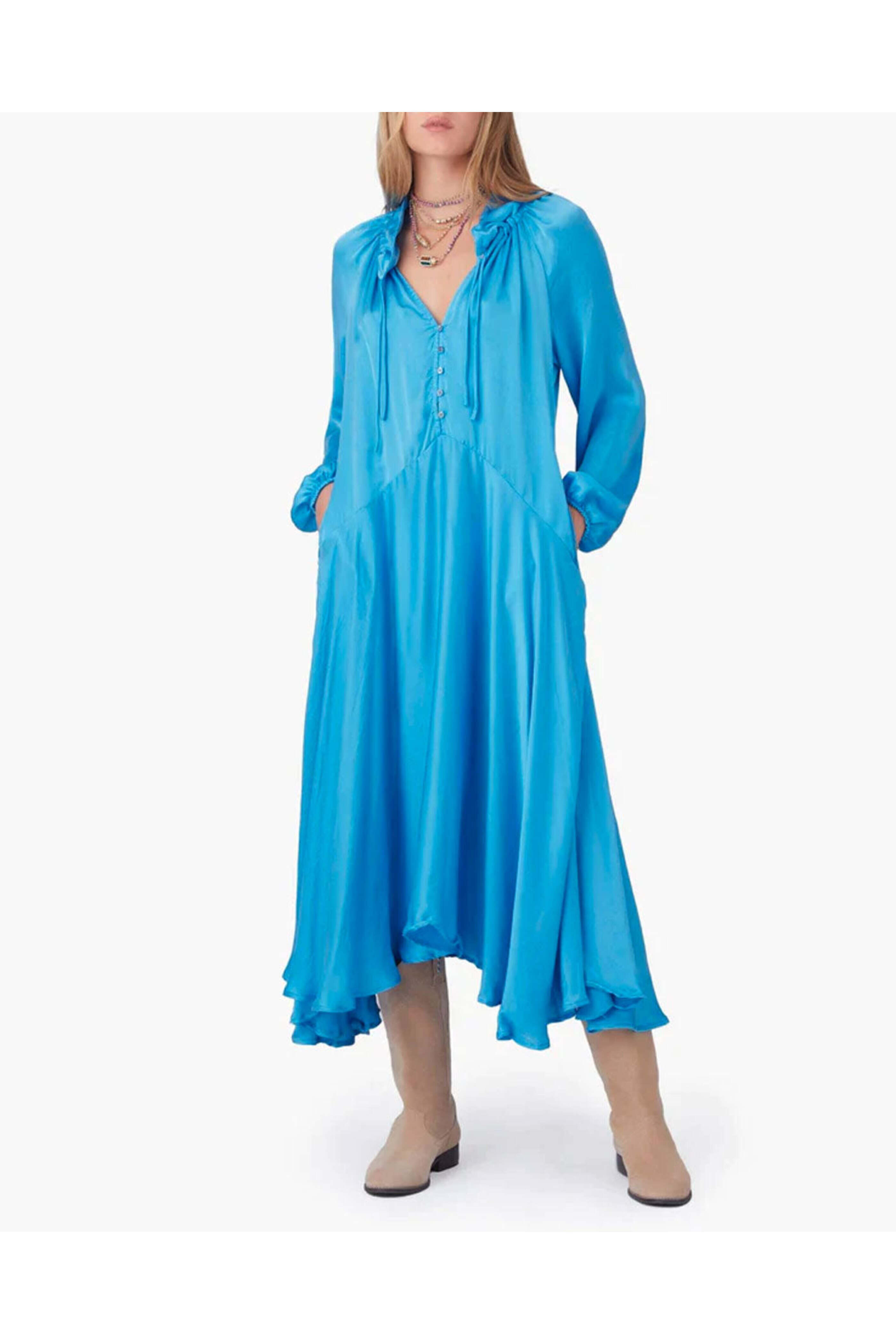 Xirena - Blue Topaz Eva Dress