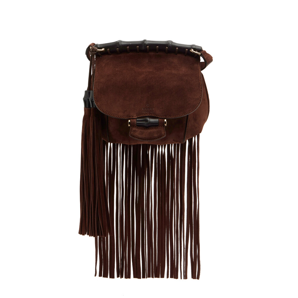 Cher Suede Fringe Bag - Raspberry – My Bodhi