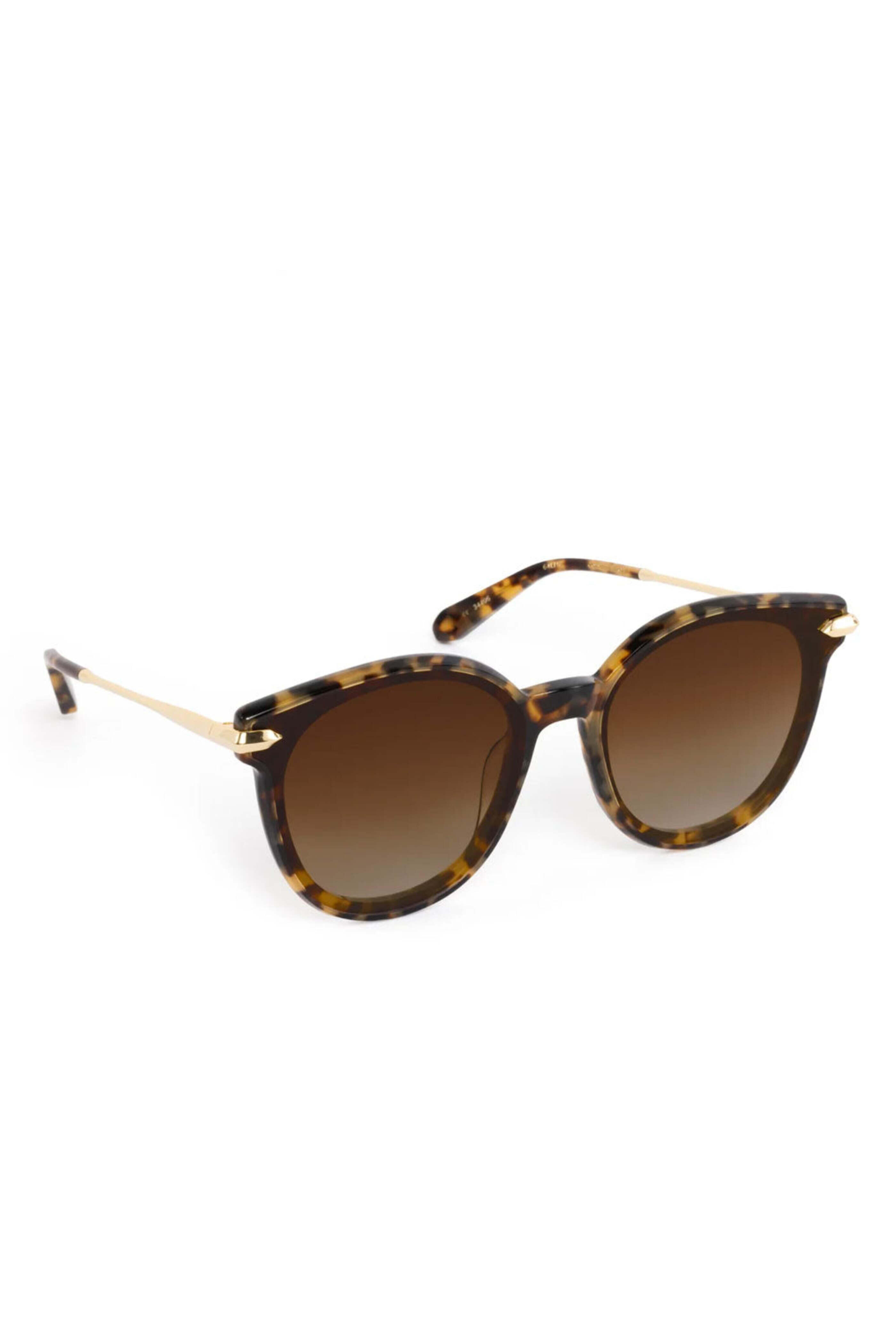 Krewe - Colette Nylon Sunglasses in Blonde | Mitchell Stores display picture 2