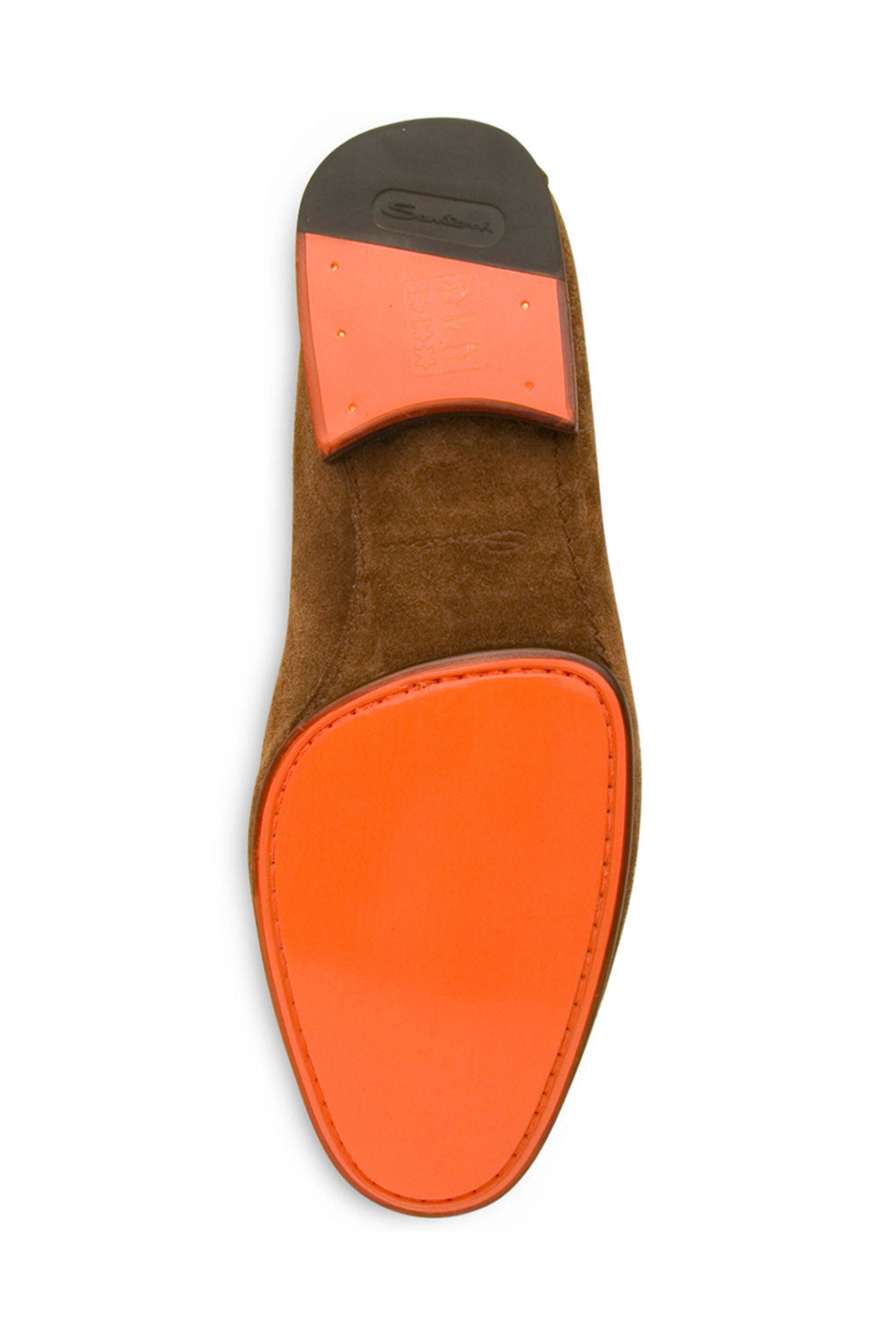 Santoni - Dousing Suede Loafer in Brown