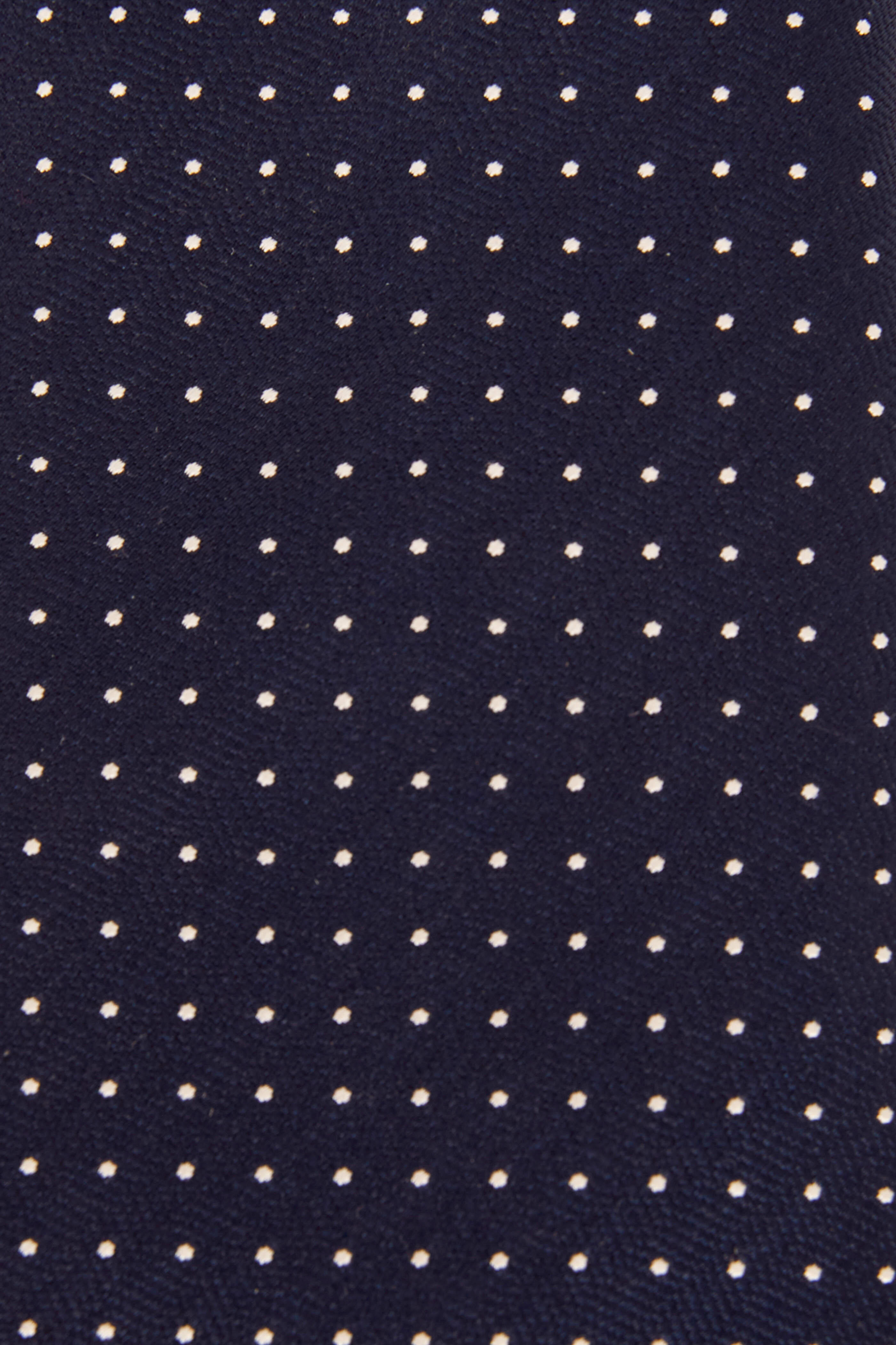 Kiton Dotted Houndstooth Silk Tie