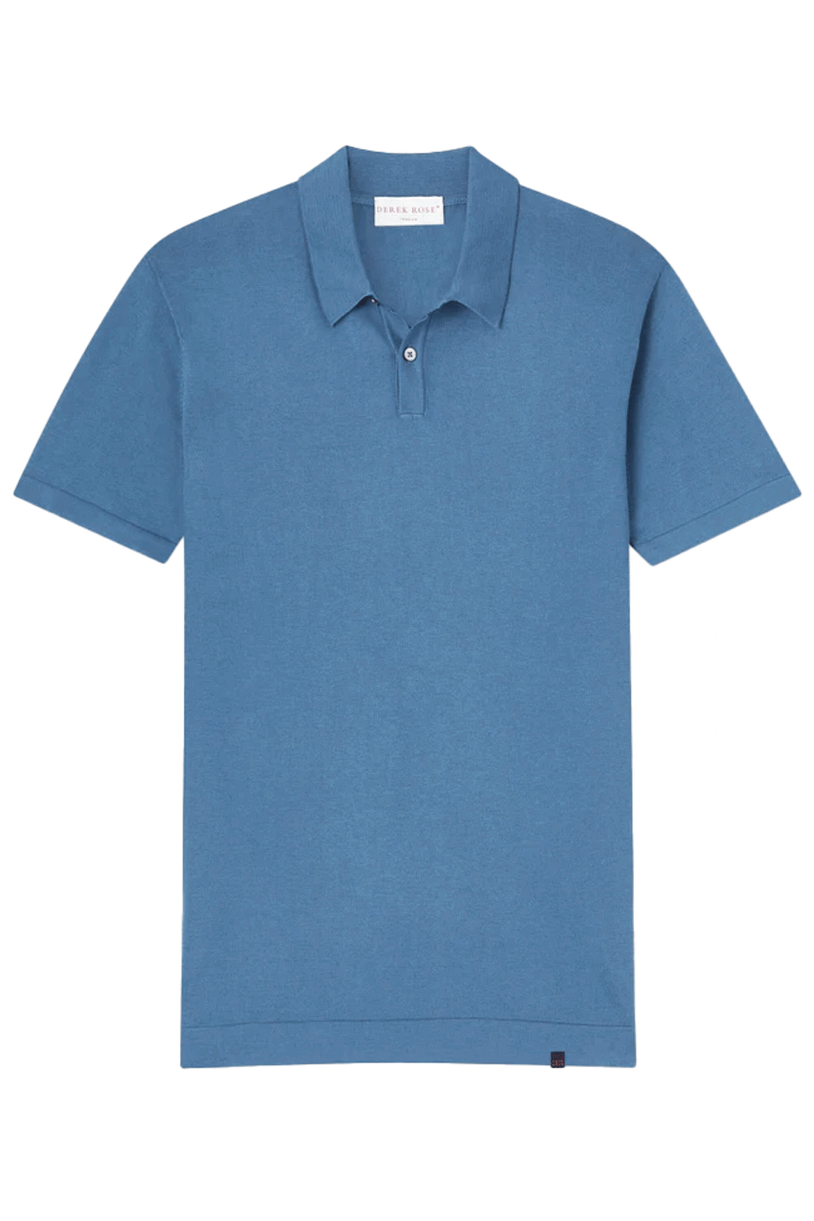 Derek Rose - Jacob Sea Island Blue Polo
