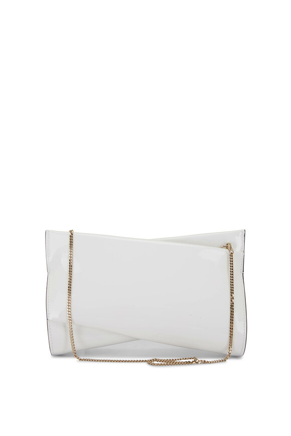 Christian Louboutin - Small Loubitwist Patent Leather Clutch