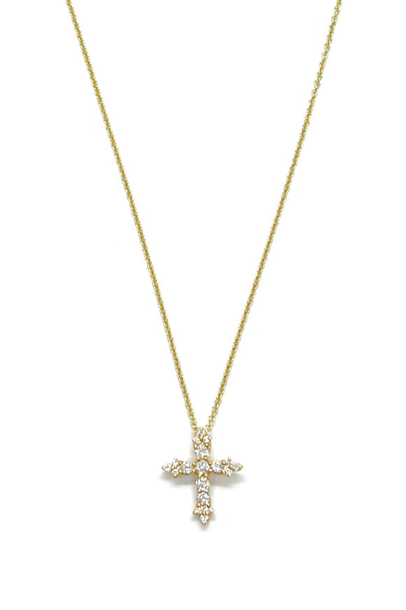 Andreoli Gold Diamond Pendant Necklace