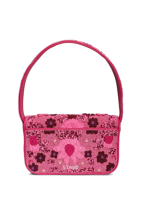 Staud Tommy Beaded Blossom Garden Party Shoulder Bag - view 2