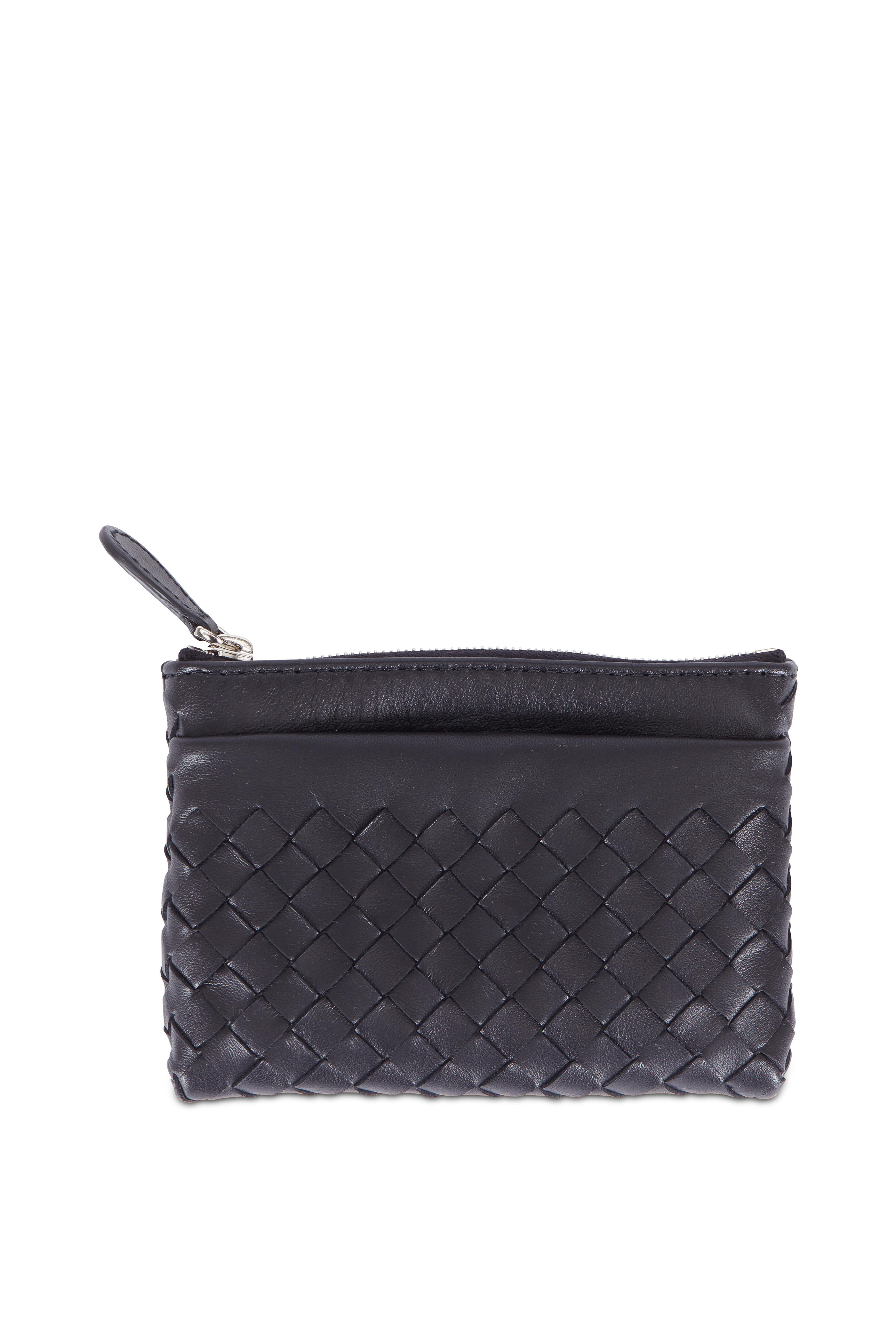 Bottega Veneta - Black Intrecciato Leather Card Case
