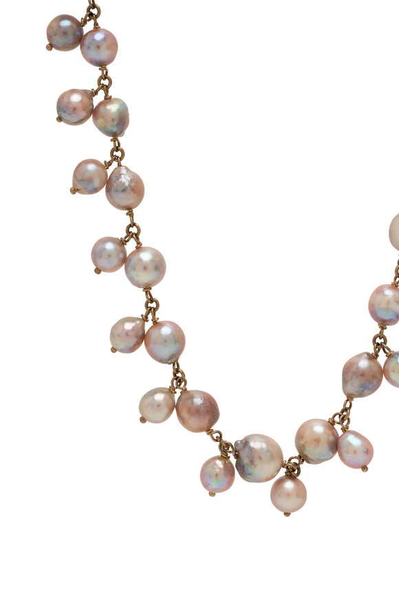 Renee Lewis - Pearl Helix Necklace