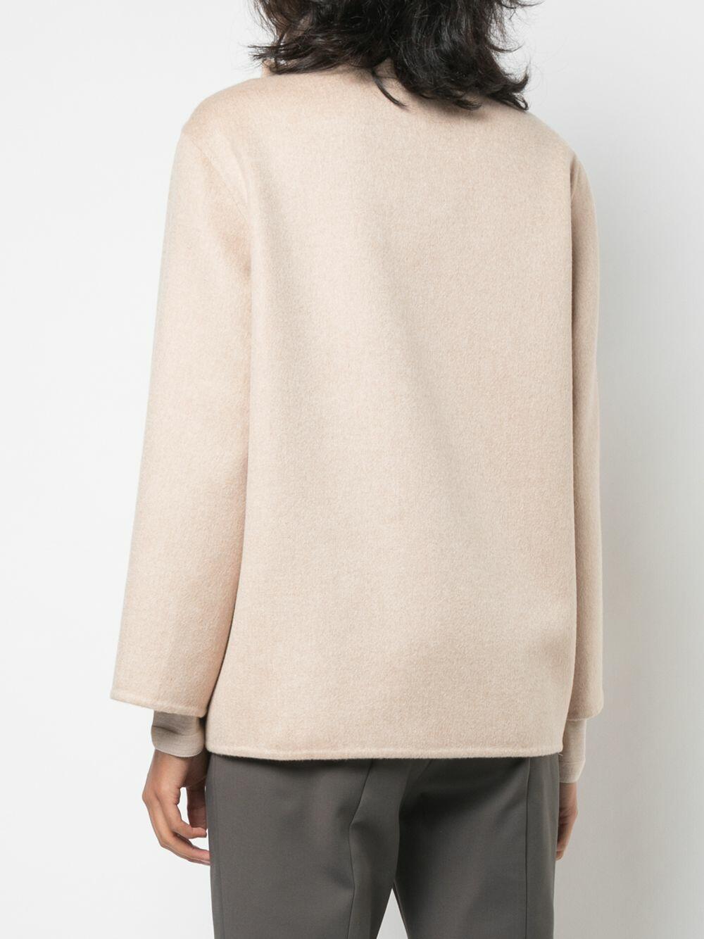 Akris - Rafael Birch Double Faced Cashmere Jacket Akris - Rafael Birch Double Faced Cashmere Jacket